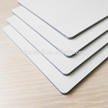 Gloss & matt double sides white advertising digital priting aluminum composite panel/ double sides color ACP sheets